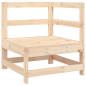 Preview: 6-tlg. Garten-Lounge-Set Massivholz Kiefer