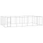 Preview: ARDEBO.de - Outdoor-Hundezwinger Verzinkter Stahl 33,88 m²