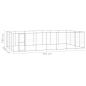 Preview: Outdoor-Hundezwinger Verzinkter Stahl 33,88 m²