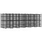Preview: Outdoor-Hundezwinger Stahl 11,06 m²