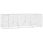 Preview: Outdoor-Hundezwinger Silbern 6x2x2 m Verzinkter Stahl