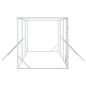 Preview: Outdoor-Hundezwinger Silbern 6x2x2 m Verzinkter Stahl
