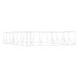 Preview: Outdoor-Hundezwinger Silbern 8x12x2 m Verzinkter Stahl