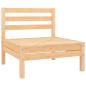 Preview: 6-tlg. Garten-Lounge-Set Kiefer Massivholz
