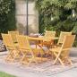 Preview: ARDEBO.de - 7-tlg. Garten-Essgruppe Massivholz Teak