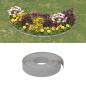 Preview: ARDEBO.de - Rasenkanten 3 Stk. Grau 10 m 10 cm Polyethylen