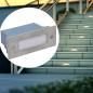 Preview: ARDEBO.de - LED-Wandeinbauleuchten für Treppen 6 Stk. 44x111x56 mm