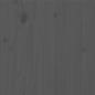 Preview: Massivholzbett Grau 200x200 cm