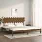 Preview: ARDEBO.de - Massivholzbett Honigbraun 200x200 cm