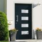 Preview: ARDEBO.de - Haustür Aluminium und PVC Anthrazit 100x200 cm