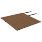 Preview: WPC Terrassendielen mit Zubehör Braun und Grau 20 m² 2,2 m