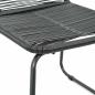 Preview: 5-tlg. Garten-Essgruppe PVC Rattan Schwarz