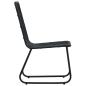 Preview: 5-tlg. Garten-Essgruppe Poly Rattan und Glas