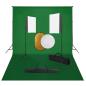 Preview: ARDEBO.de - Fotostudio-Set mit Softboxen, Hintergrundsystem und Reflektor