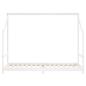Preview: Kinderbett Wei? 2x(90x200) cm Massivholz Kiefer