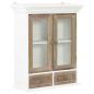 Preview: ARDEBO.de - Wandschrank Weiß 49x22x59 cm Holzwerkstoff