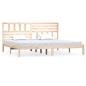 Preview: Massivholzbett ohne Matratze 180x200 Kiefernholz