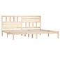 Preview: Massivholzbett ohne Matratze 180x200 Kiefernholz