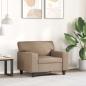 Preview: Sessel Cappuccino-Braun 60 cm Kunstleder