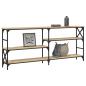 Preview: Konsolentisch Sonoma-Eiche 180x29x76,5 cm Holzwerkstoff