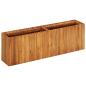 Preview: ARDEBO.de - Garten-Hochbeet 150 x 30 x 50 cm Massivholz Akazie