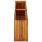 Preview: Garten-Hochbeet 150 x 30 x 50 cm Massivholz Akazie