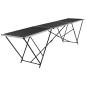 Preview: Tapeziertisch Klappbar MDF und Aluminium 300×60×78 cm