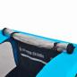 Preview: Fahrradanhänger Grau und Blau 30 kg