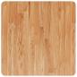 Preview: Tischplatte Quadratisch Hellbraun 60x60x2,5cm Behandelte Eiche