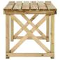 Preview: Gartentisch 160x79x75 cm Holz