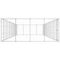 Preview: Outdoor-Hundezwinger Verzinkter Stahl 53,24 m²