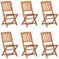 Preview: 7-tlg. Garten-Essgruppe 180x90x75 cm Massivholz Akazie