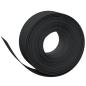 Preview: Rasenkanten 3 Stk. Schwarz 10 m 20 cm Polyethylen