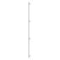 Preview: Wandspiegel mit LED-Leuchten 40x100 cm Glas Rechteckig