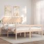 Preview: Seniorenbett mit Kopfteil 160x200 cm Massivholz