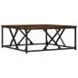 Preview: Couchtisch R?uchereiche 70x70x30 cm Holzwerkstoff