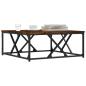 Preview: Couchtisch R?uchereiche 70x70x30 cm Holzwerkstoff