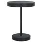 Preview: 5-tlg. Gartenbar-Set mit Kissen Poly Rattan Schwarz