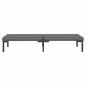 Preview: 5-tlg. Garten-Lounge-Set mit Kissen Poly Rattan Dunkelgrau