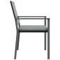 Preview: Gartenstühle mit Kissen 6 Stk. Schwarz 54x62,5x89cm Poly Rattan