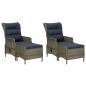 Preview: 5-tlg. Garten-Essgruppe Braun