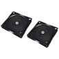 Preview: ARDEBO.de - Bootssitz-Drehplatten 2 Stk. Standard 160?160?2,5 mm
