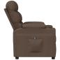 Preview: Relaxsessel Elektrisch Braun Stoff