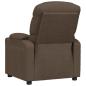 Preview: Relaxsessel Elektrisch Braun Stoff