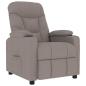 Preview: Massagesessel Taupe Stoff