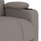 Preview: Massagesessel Taupe Stoff