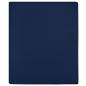 Preview: ARDEBO.de - Spannbettlaken 2 Stk. Jersey Marineblau 140x200 cm Baumwolle