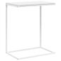 Preview: Beistelltisch Weiß 55x35x66 cm Holzwerkstoff