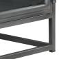 Preview: Couchtisch Grau 90x50x35 cm Massivholz Akazie