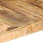 Preview: Couchtisch 140x70x40 cm Raues Mangoholz
